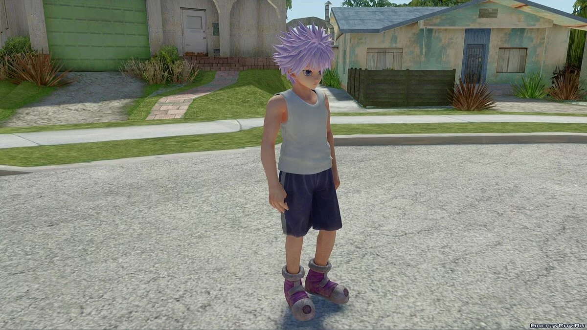 Killua Zoldyck / GTA San Andreas