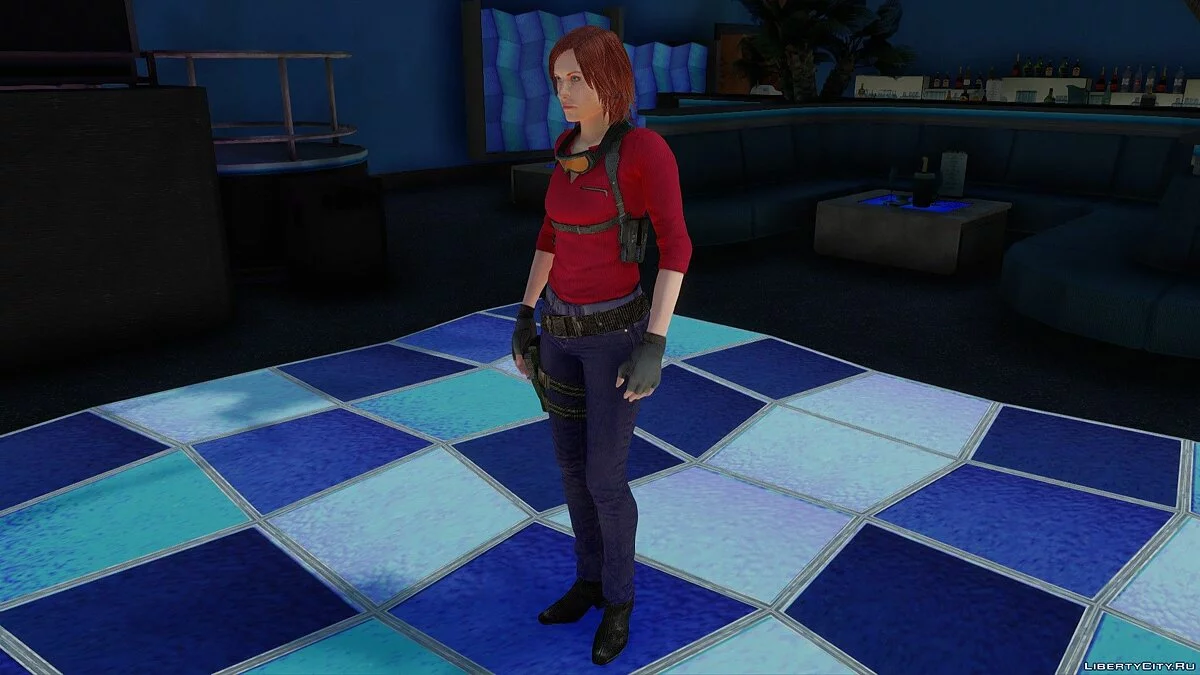 Claire Redfield from Resident Evil Revelations 2 / GTA San Andreas