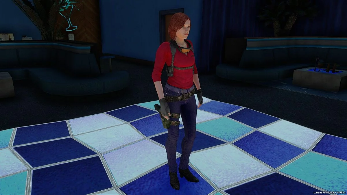 Claire Redfield from Resident Evil Revelations 2 / GTA San Andreas