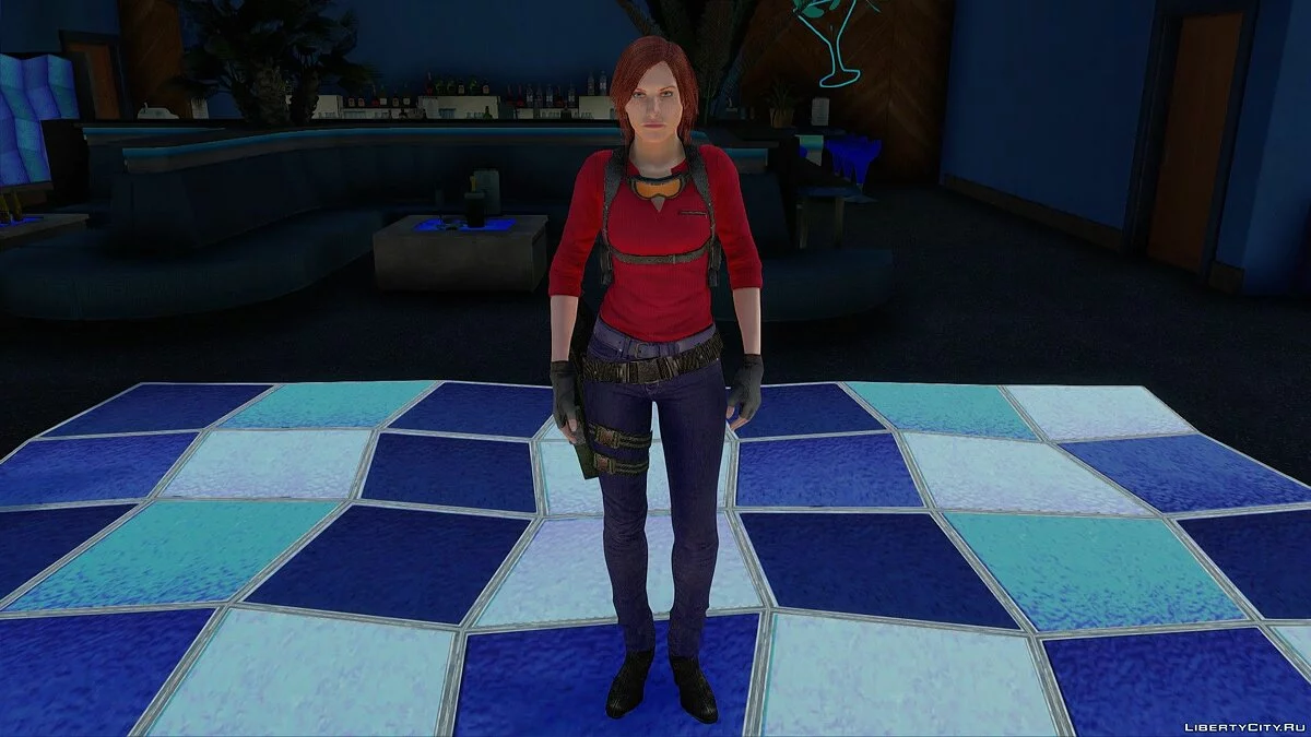 Claire Redfield from Resident Evil Revelations 2 / GTA San Andreas