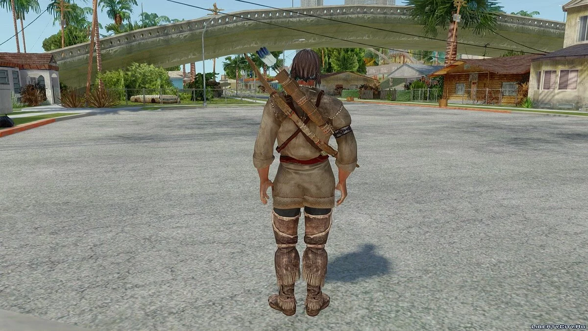 Коннор Кенуей з Assassin's Creed 3 / GTA San Andreas