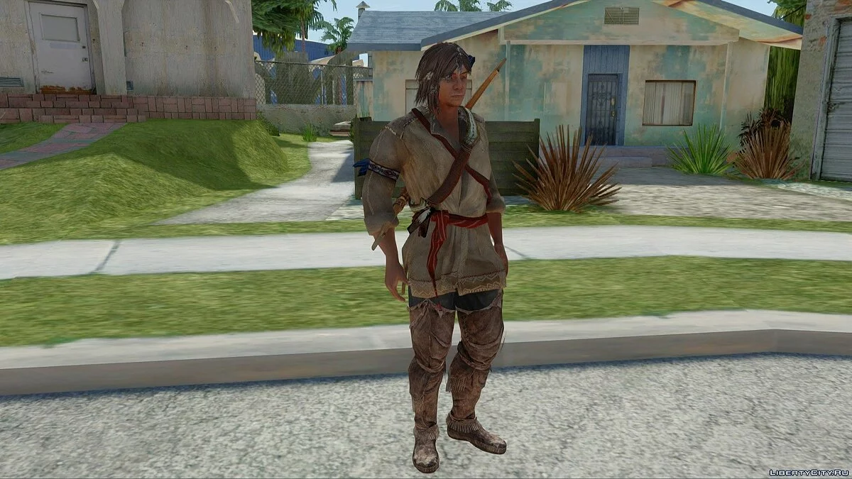 Коннор Кенуей з Assassin's Creed 3 / GTA San Andreas