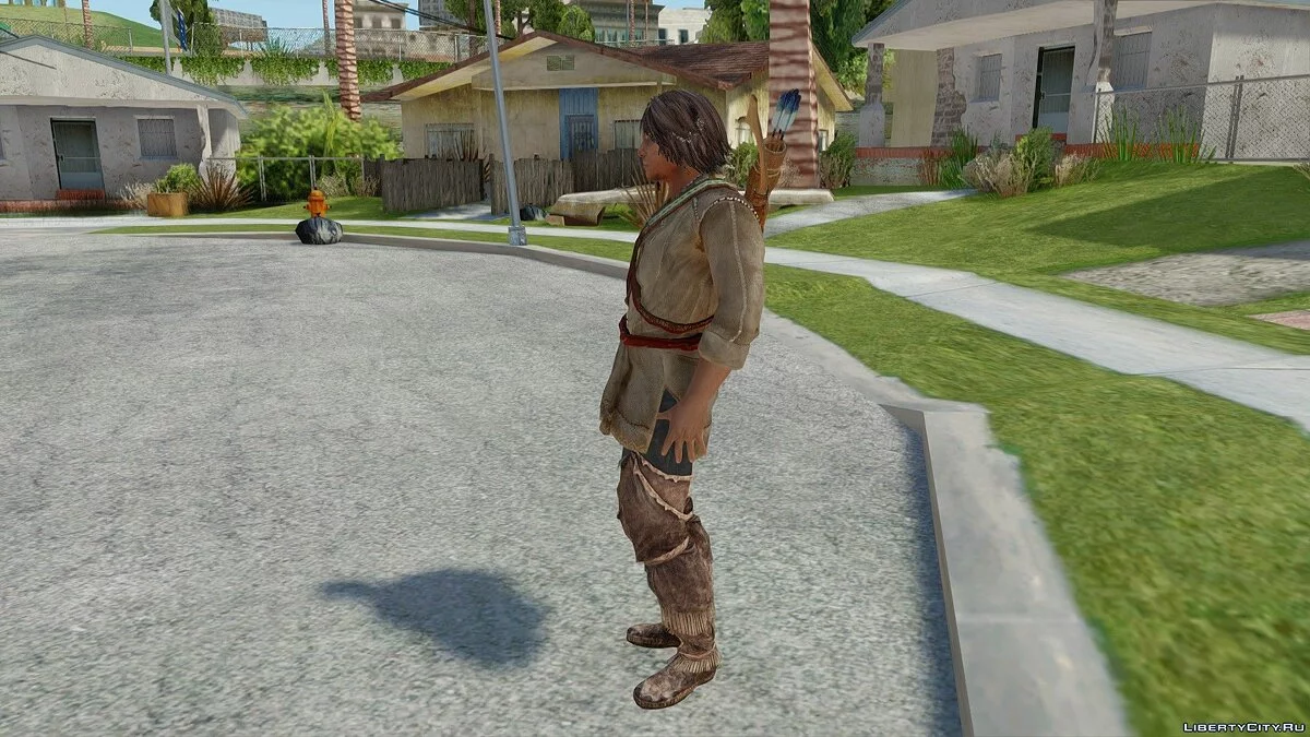 Коннор Кенуей з Assassin's Creed 3 / GTA San Andreas
