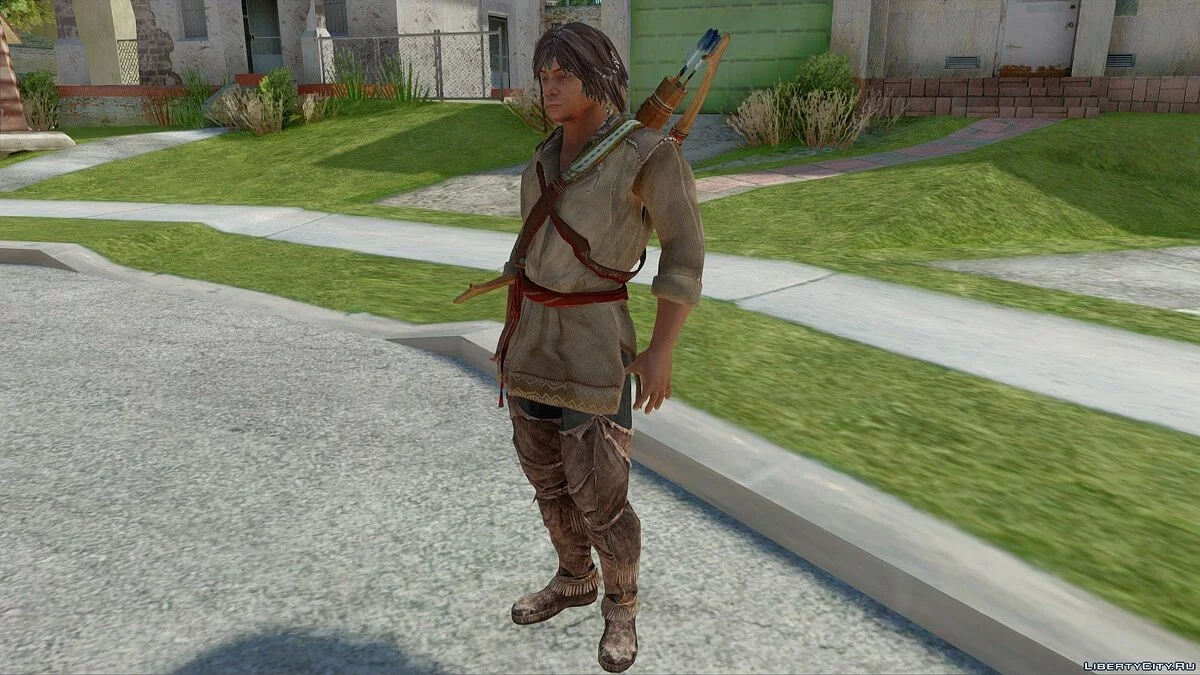 Коннор Кенуей з Assassin's Creed 3 / GTA San Andreas