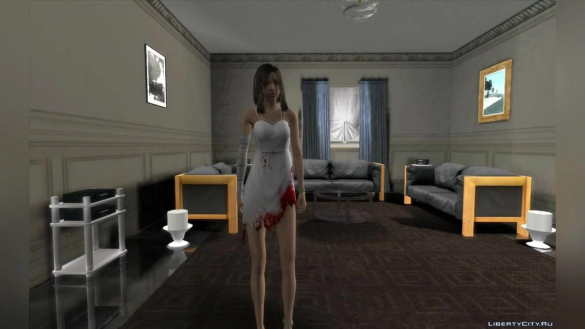 Manuela Hidalgo de Resident Evil: The Darkside Chronicles / GTA San Andreas