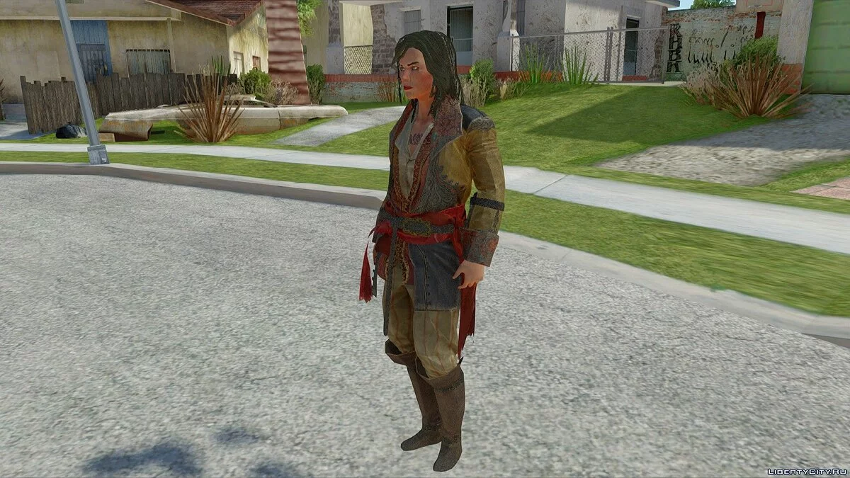 Mary Read aus Assassin's Creed 4 / GTA San Andreas