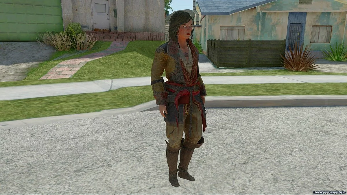 Mary Read aus Assassin's Creed 4 / GTA San Andreas