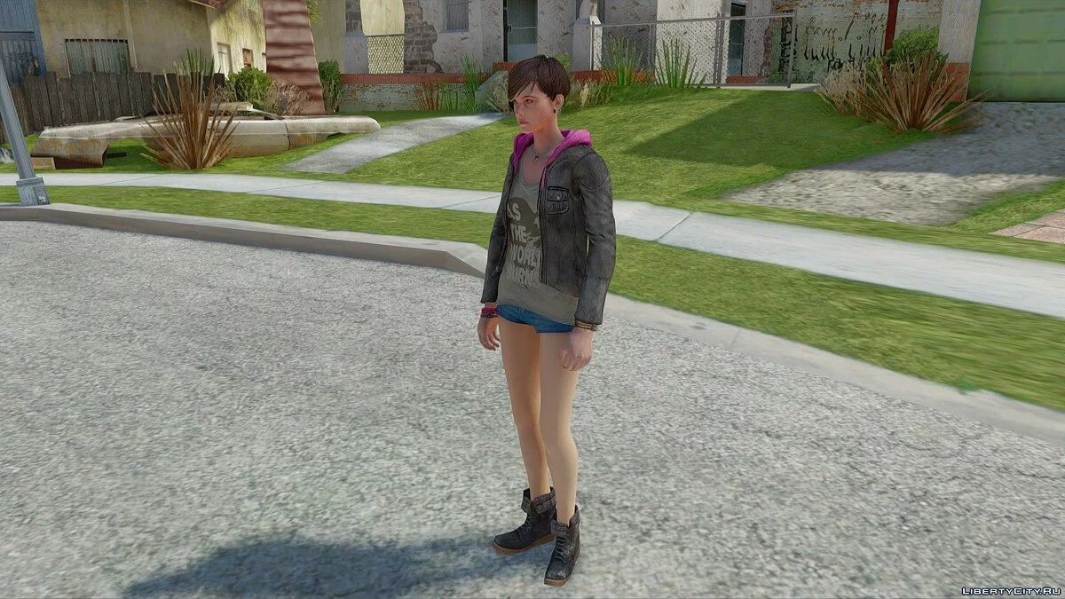 Moira Burton de Resident Evil Revelations 2 / GTA San Andreas