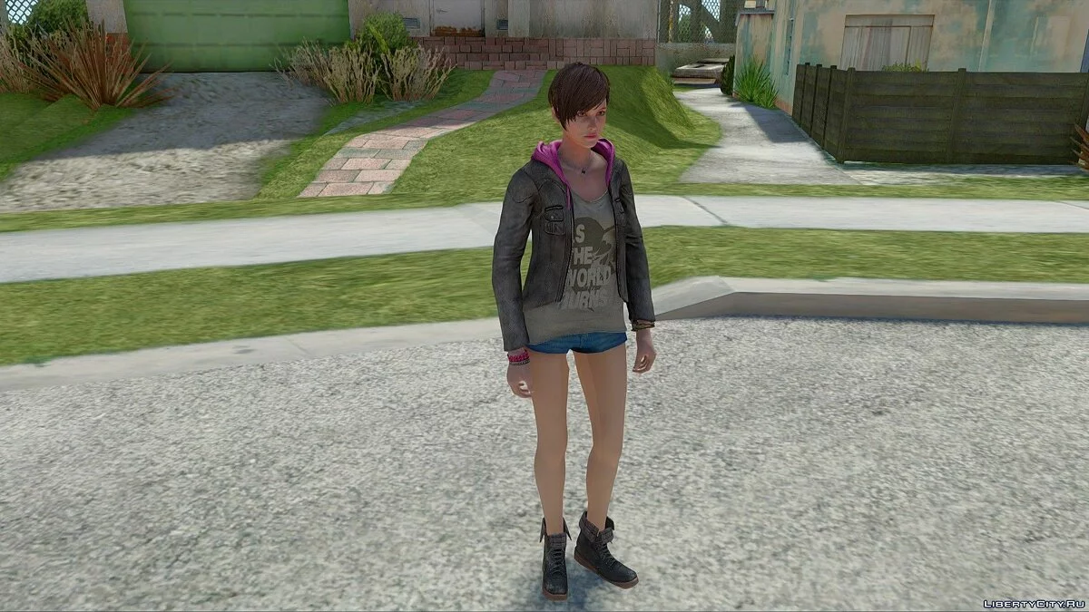 Moira Burton de Resident Evil Revelations 2 / GTA San Andreas