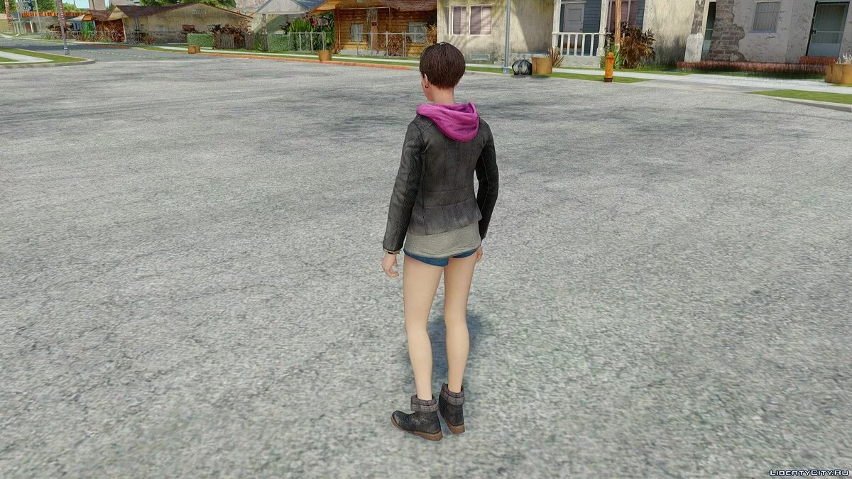 Moira Burton de Resident Evil Revelations 2 / GTA San Andreas