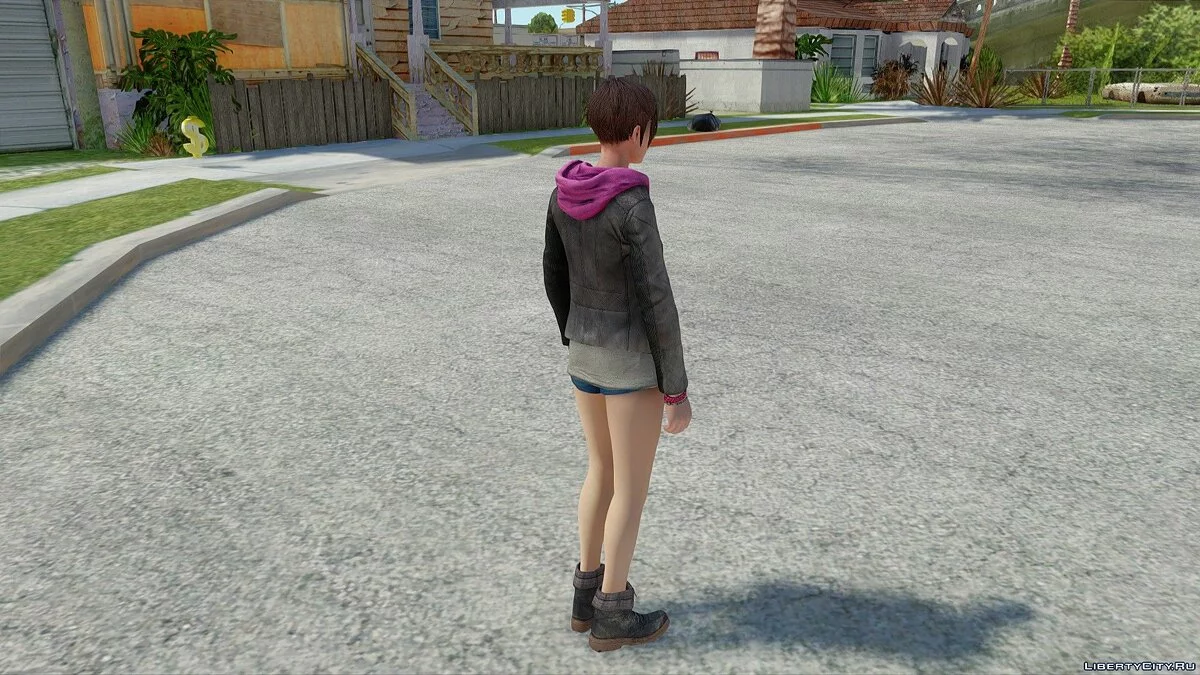 Moira Burton de Resident Evil Revelations 2 / GTA San Andreas