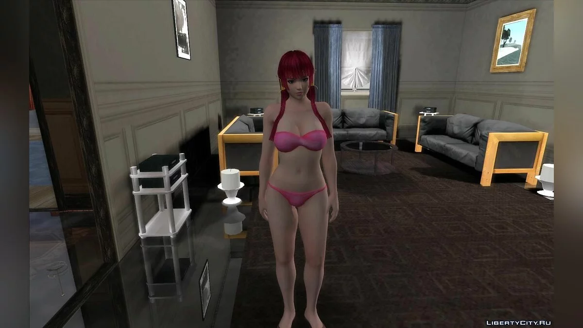 Nyotengu Niagra from Dead or Alive / GTA San Andreas