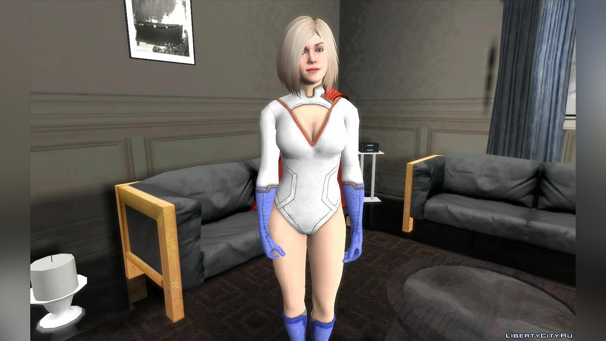 Download Power Girl from the game Injustice 2 for GTA San Andreas