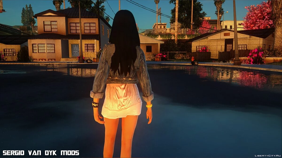 Prostituta com vestido de GTA 5 nº 1 / GTA San Andreas
