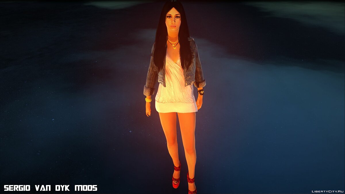 Download Prostitute in a dress from GTA 5 №1 for GTA San Andreas