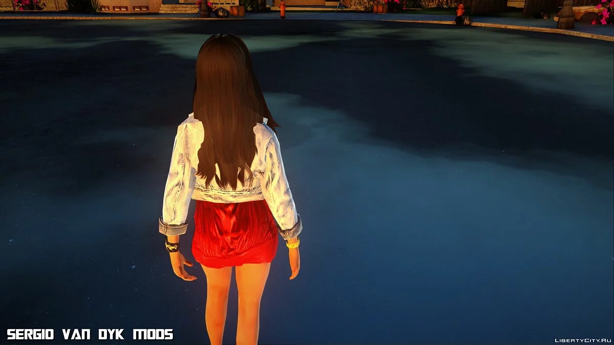 Prostituta com vestido de GTA 5 nº 3 / GTA San Andreas