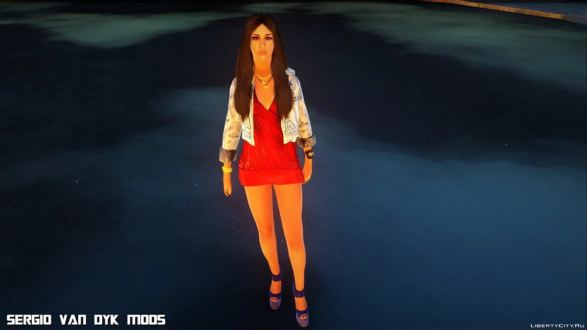 Prostituta com vestido de GTA 5 nº 3 / GTA San Andreas