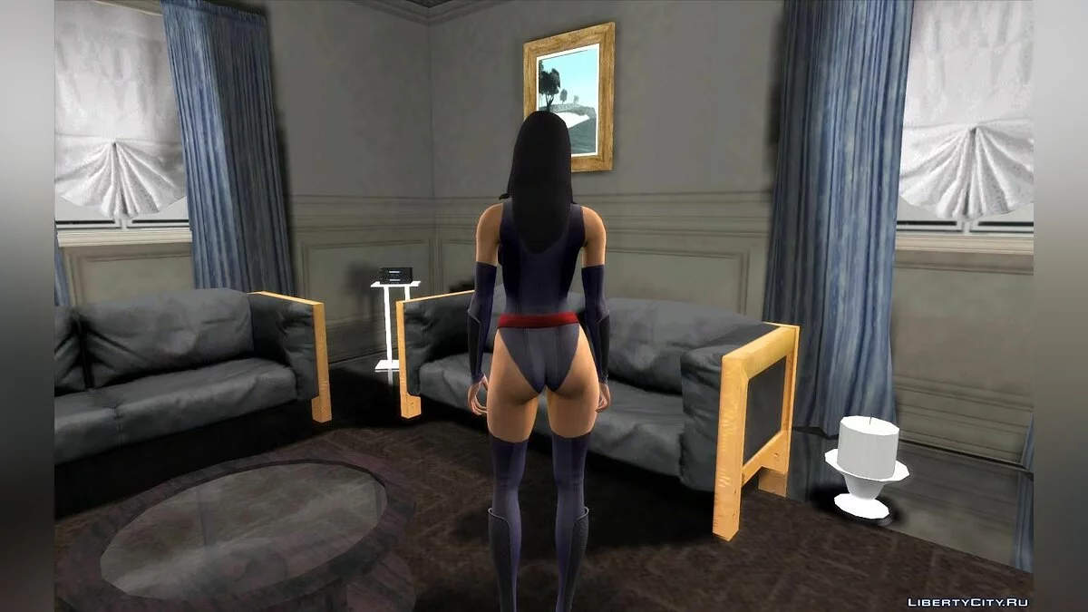 Psylocke do jogo Deadpool / GTA San Andreas