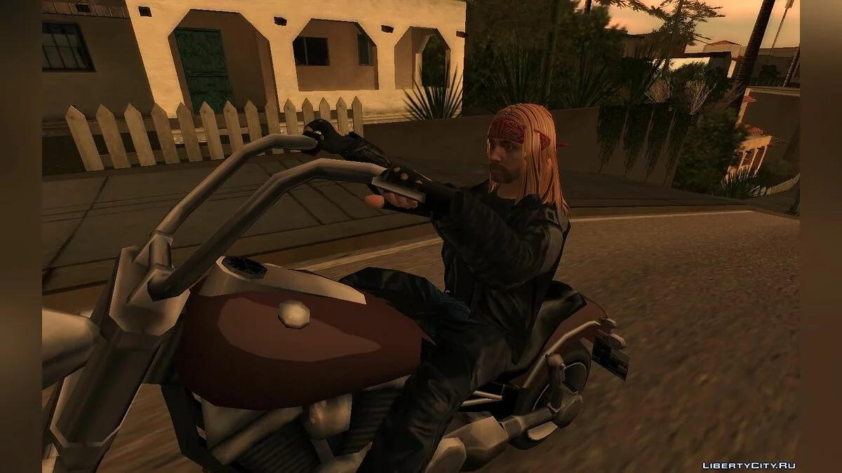 Випадковий скин #206 (Одяг байкера) / GTA San Andreas