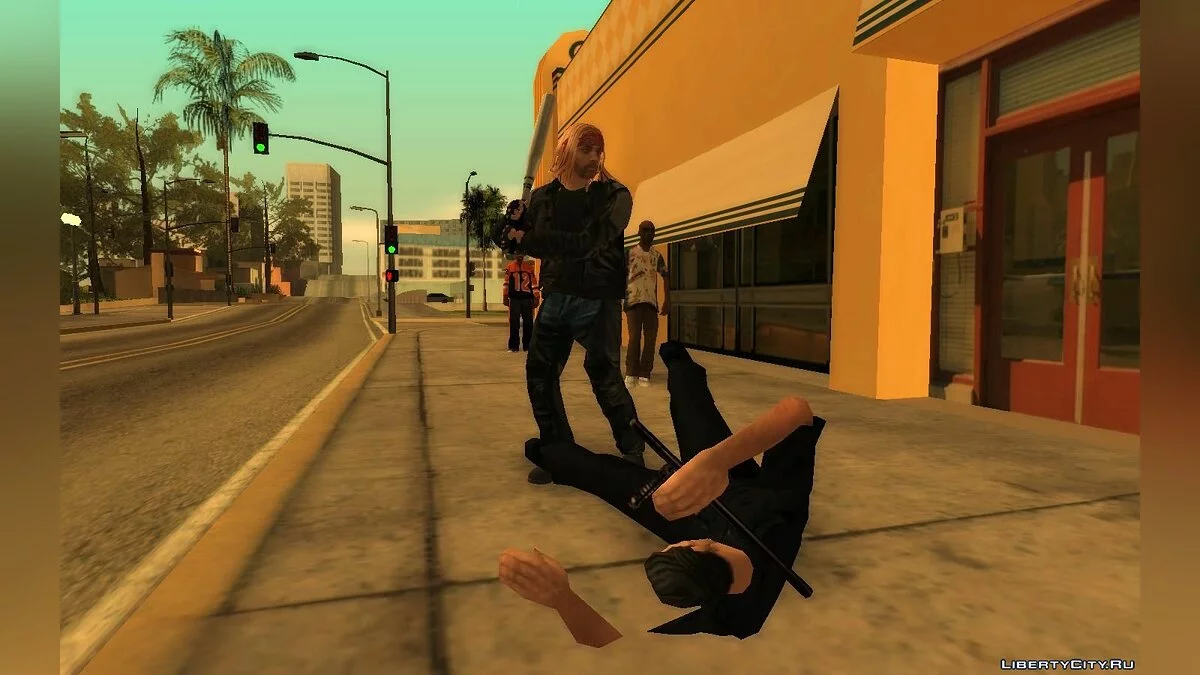 Випадковий скин #206 (Одяг байкера) / GTA San Andreas