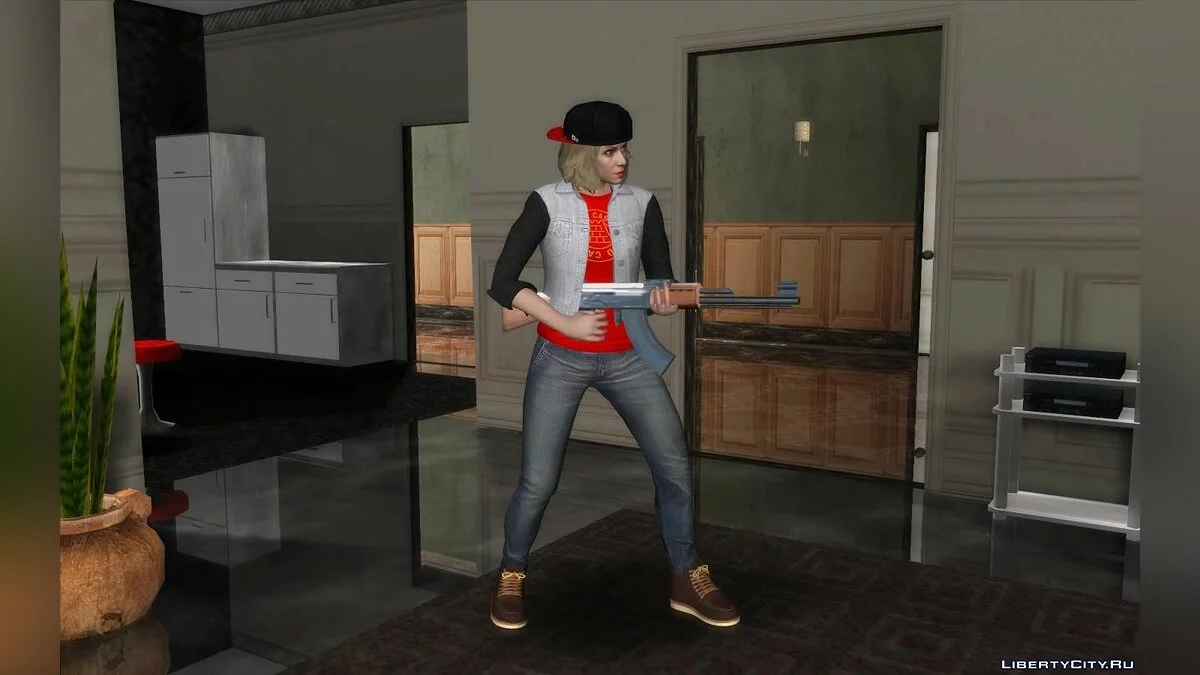 GTA Online 随机金发女性皮肤 #5 / GTA San Andreas