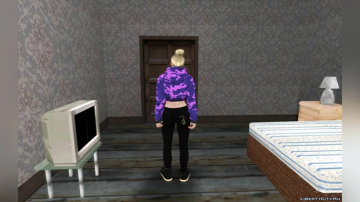 Skin aleatorio de chica rubia de GTA Online #6 / GTA San Andreas