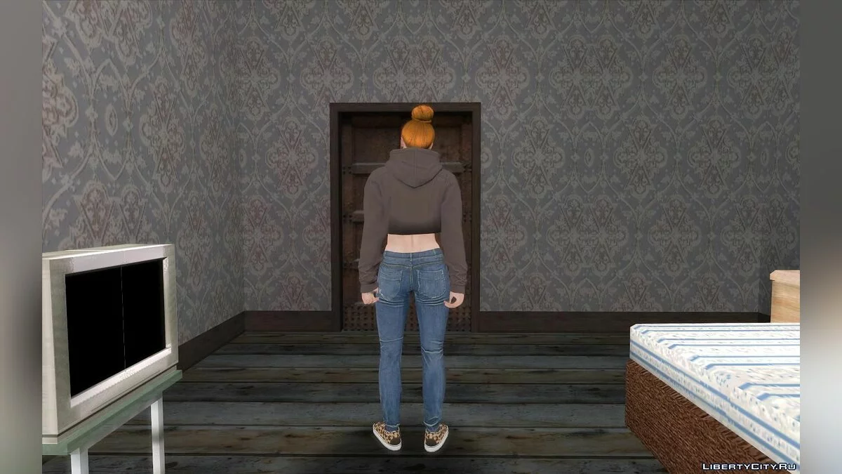 Zufälliger GTA Online Mädchenskin im Alltagslook #1 / GTA San Andreas