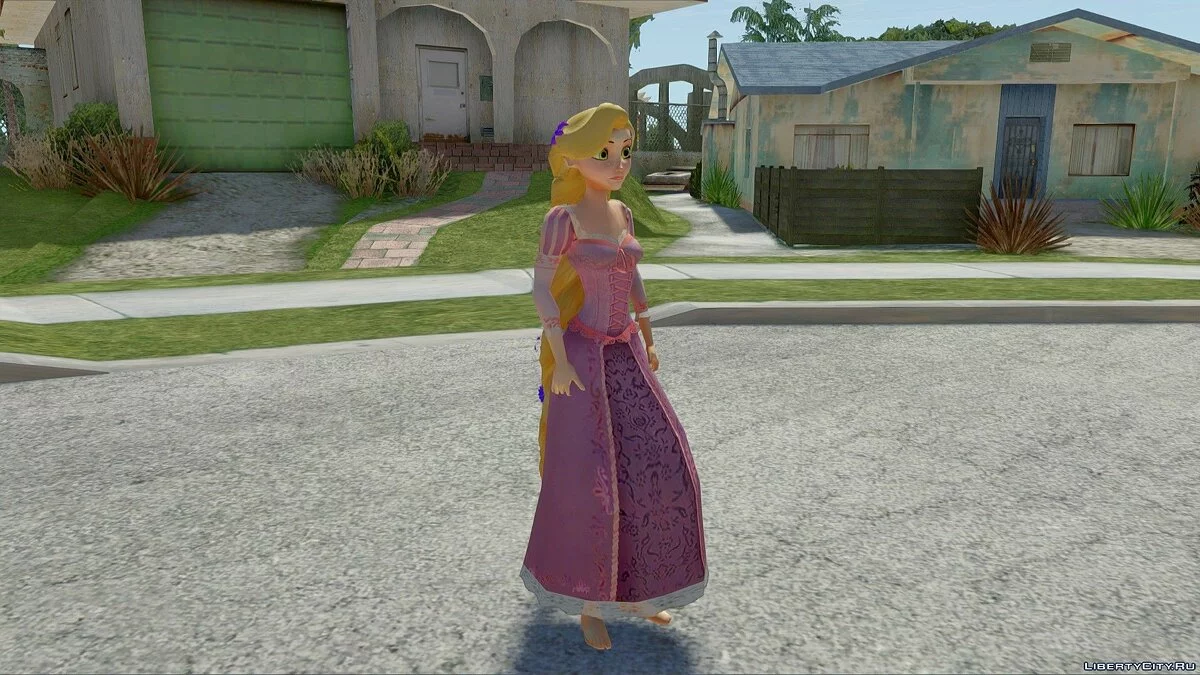 Рапунцель / GTA San Andreas