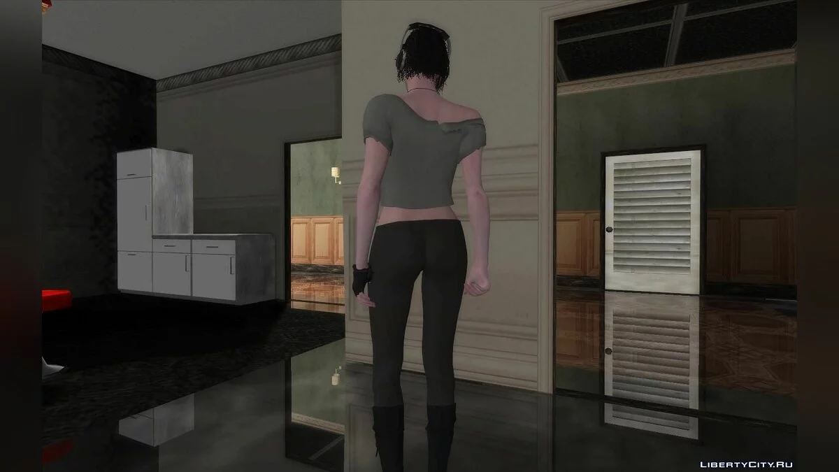 Rebecca Crane from The Witcher 3 / GTA San Andreas