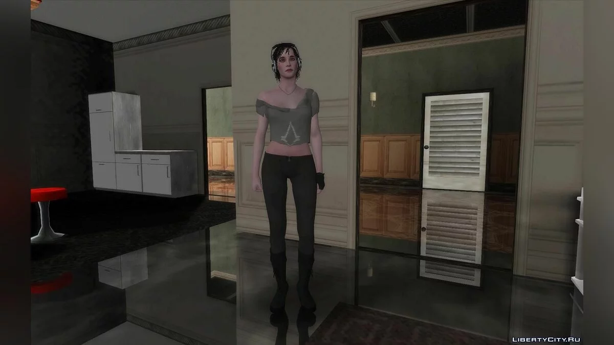 Rebecca Crane from The Witcher 3 / GTA San Andreas