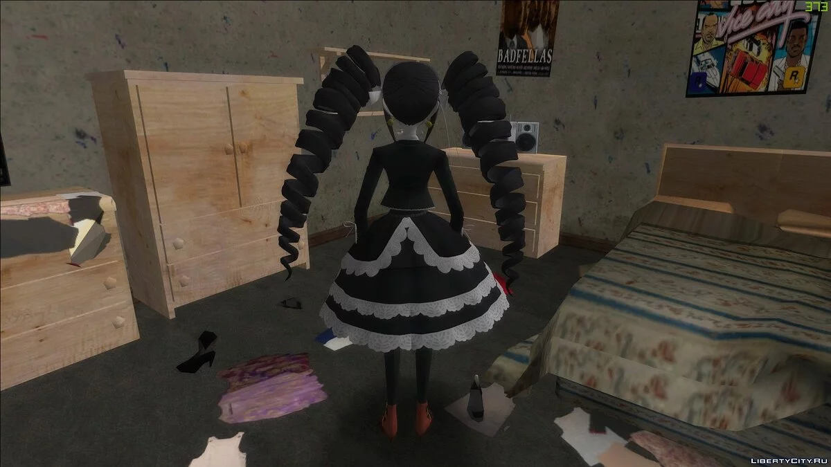 Celestia Ludenberg de Danganronpa / GTA San Andreas
