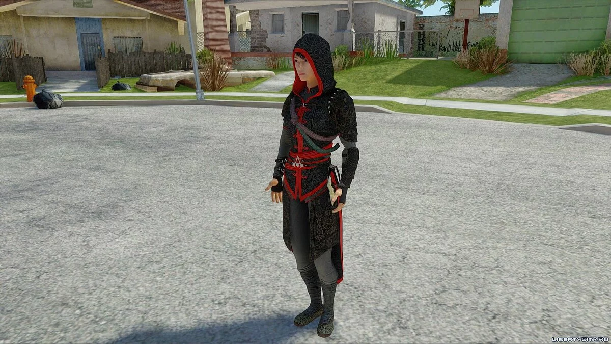 Shao Jun from Assassin's Creed Chronicles: China / GTA San Andreas