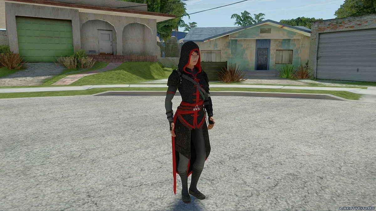 Shao Jun from Assassin's Creed Chronicles: China / GTA San Andreas