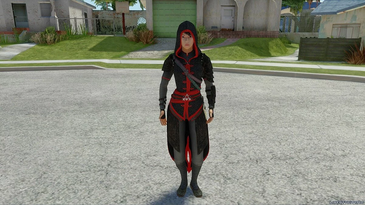 Shao Jun from Assassin's Creed Chronicles: China / GTA San Andreas