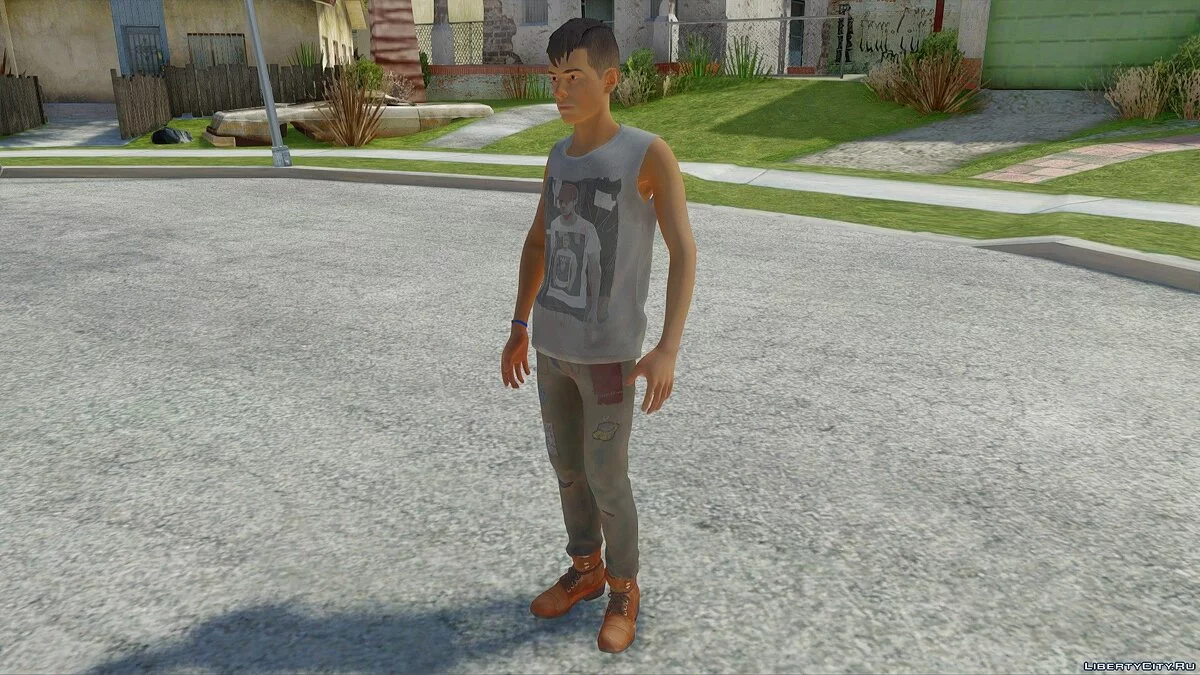 Шон Діас з Life is Strange 2 / GTA San Andreas