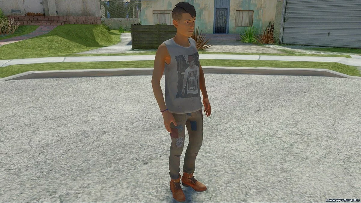 Шон Діас з Life is Strange 2 / GTA San Andreas