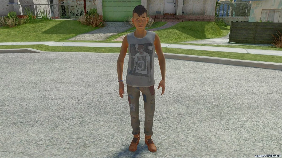 Шон Діас з Life is Strange 2 / GTA San Andreas