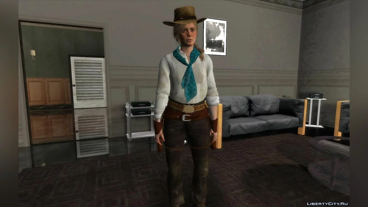 Sadie Adler de Red Dead Redemption 2 / GTA San Andreas