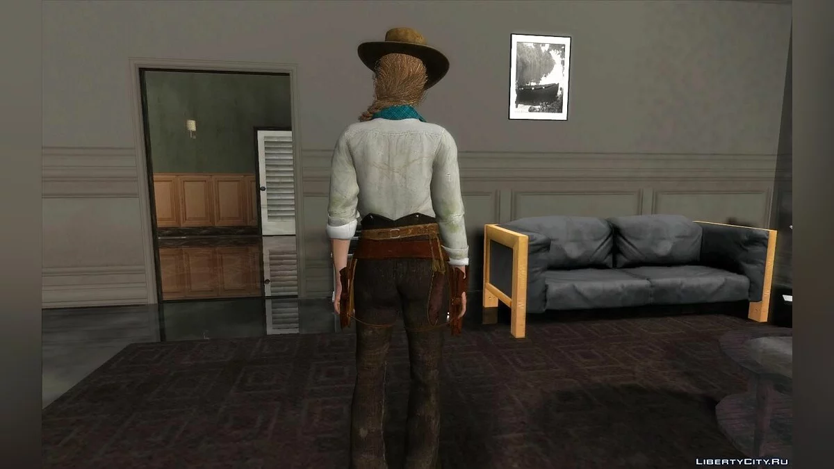 Sadie Adler de Red Dead Redemption 2 / GTA San Andreas