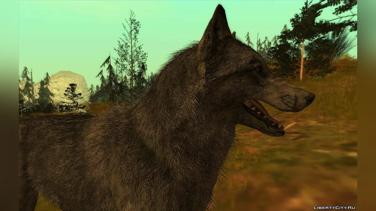 Lobo de Call Of Duty: Ghosts / GTA San Andreas