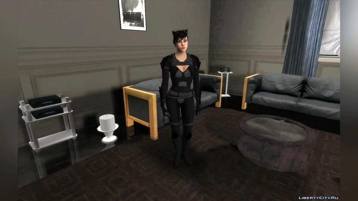 Catwoman from Injustice 2 / GTA San Andreas
