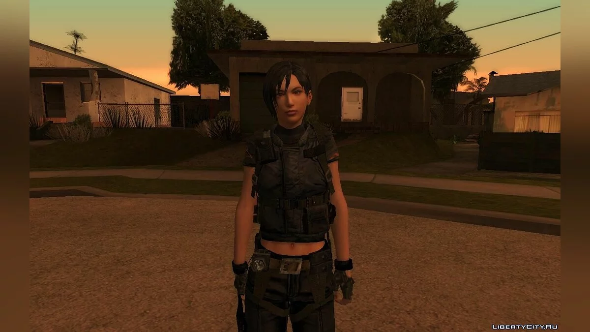Ada Wong de Resident Evil 4 / GTA San Andreas
