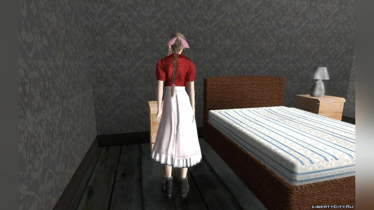 Aerith from Final Fantasy 7 / GTA San Andreas