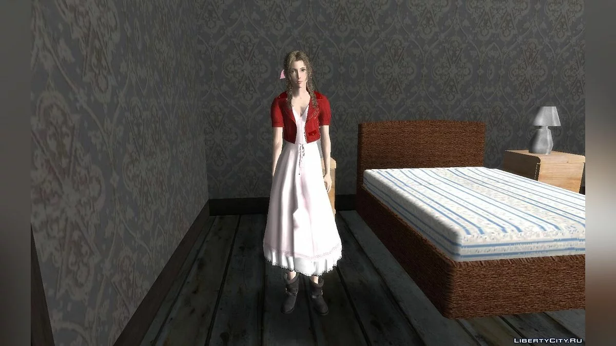 Aerith from Final Fantasy 7 / GTA San Andreas