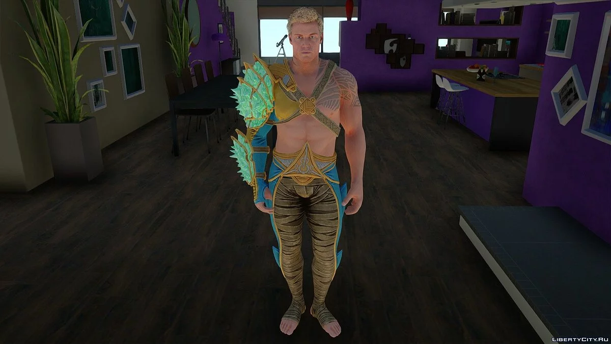 Aquaman de Injustice 2 / GTA San Andreas