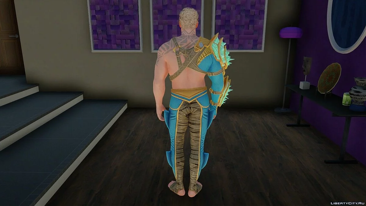 Aquaman de Injustice 2 / GTA San Andreas
