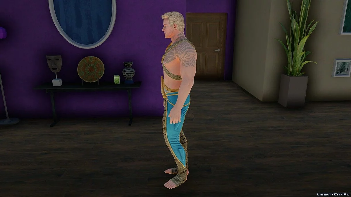 Aquaman de Injustice 2 / GTA San Andreas