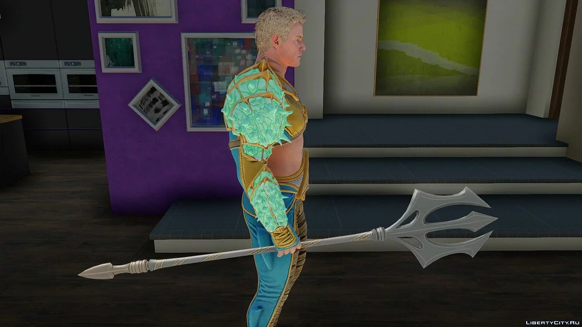 Aquaman de Injustice 2 / GTA San Andreas