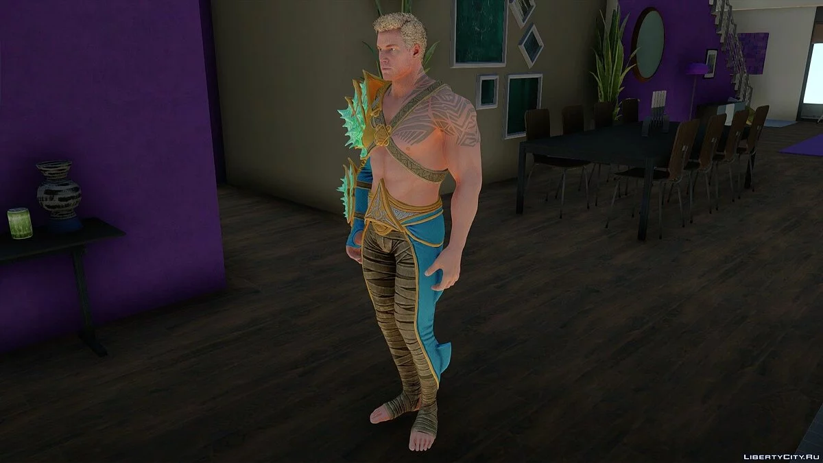 Aquaman de Injustice 2 / GTA San Andreas