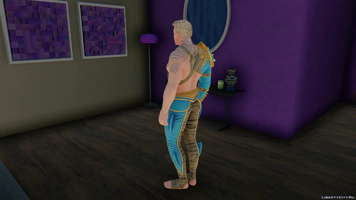 Aquaman de Injustice 2 / GTA San Andreas